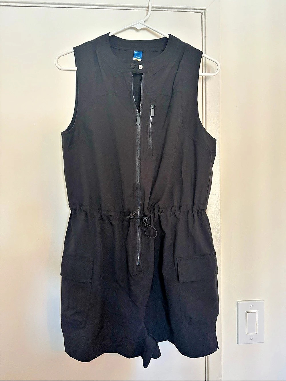 Old Navy Black Utility Romper Size Small Like New